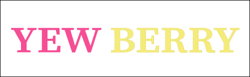 YEW BERRY